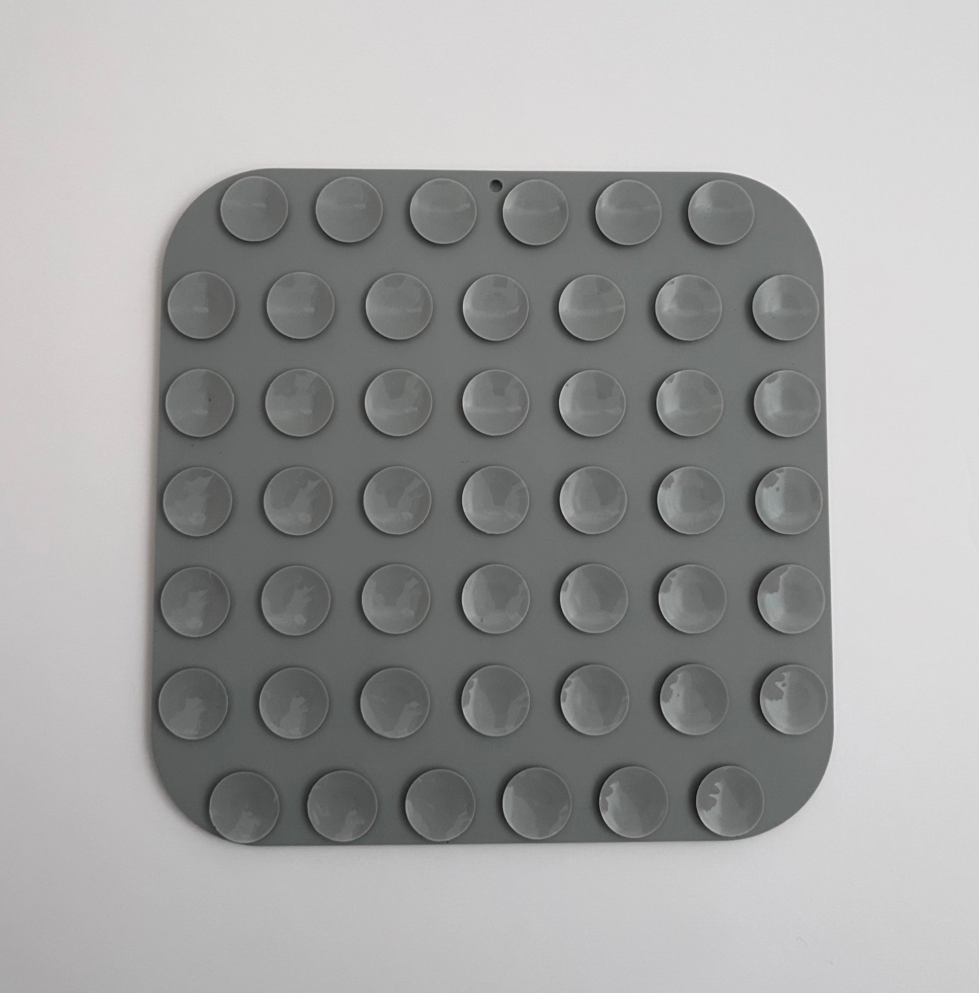 Grey Lick Mat Tiger Paws