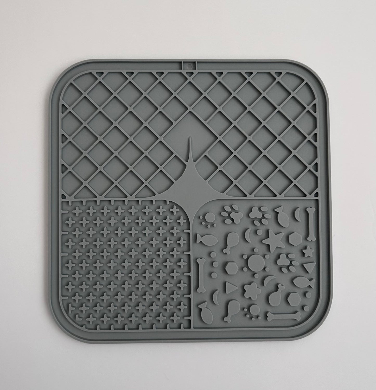 Tiger Paws Grey Lick Mat