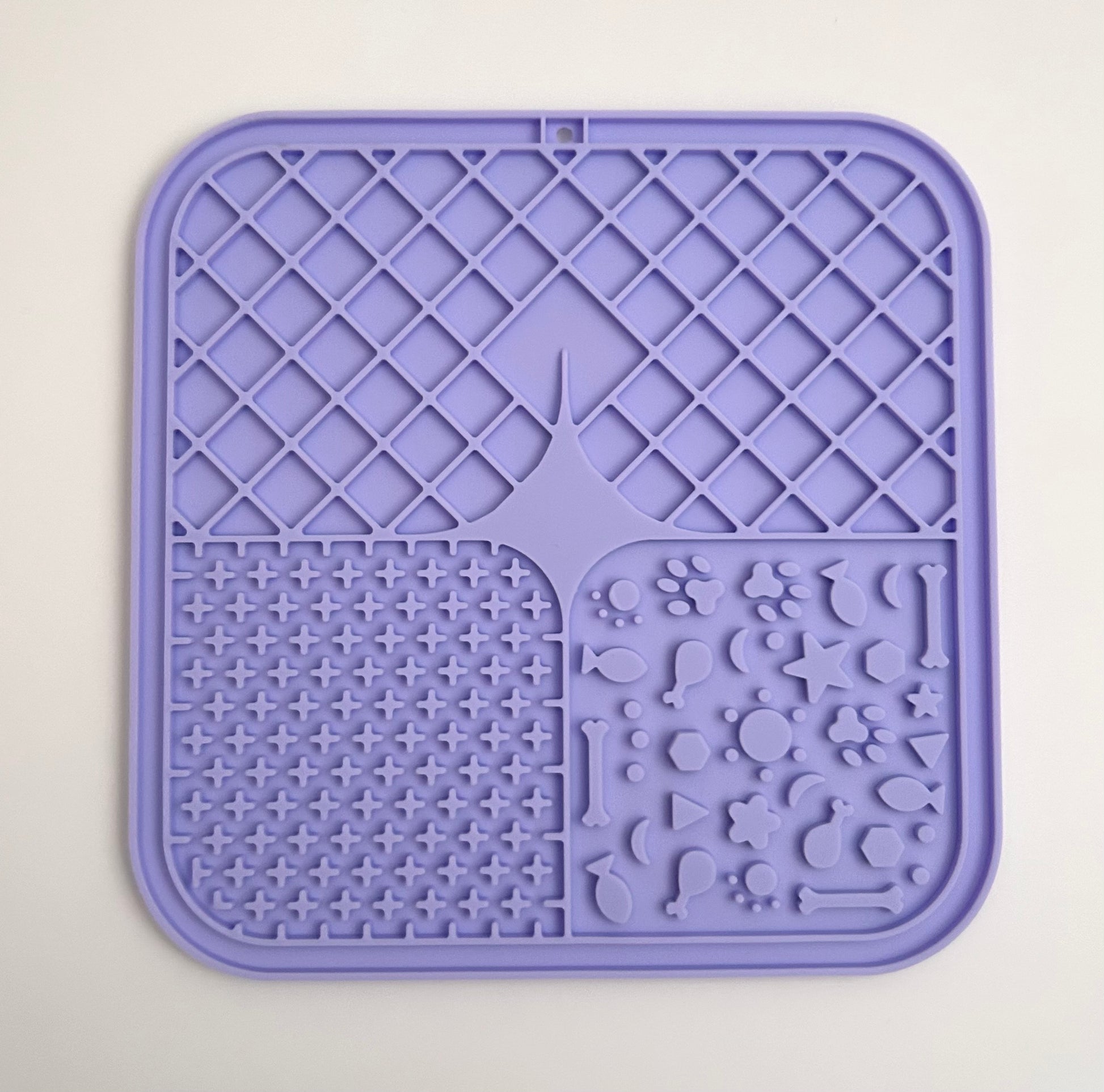 Tiger Paws Purple Lick Mat
