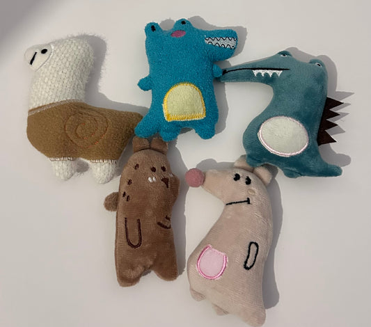 Handmade Cat Toy Set