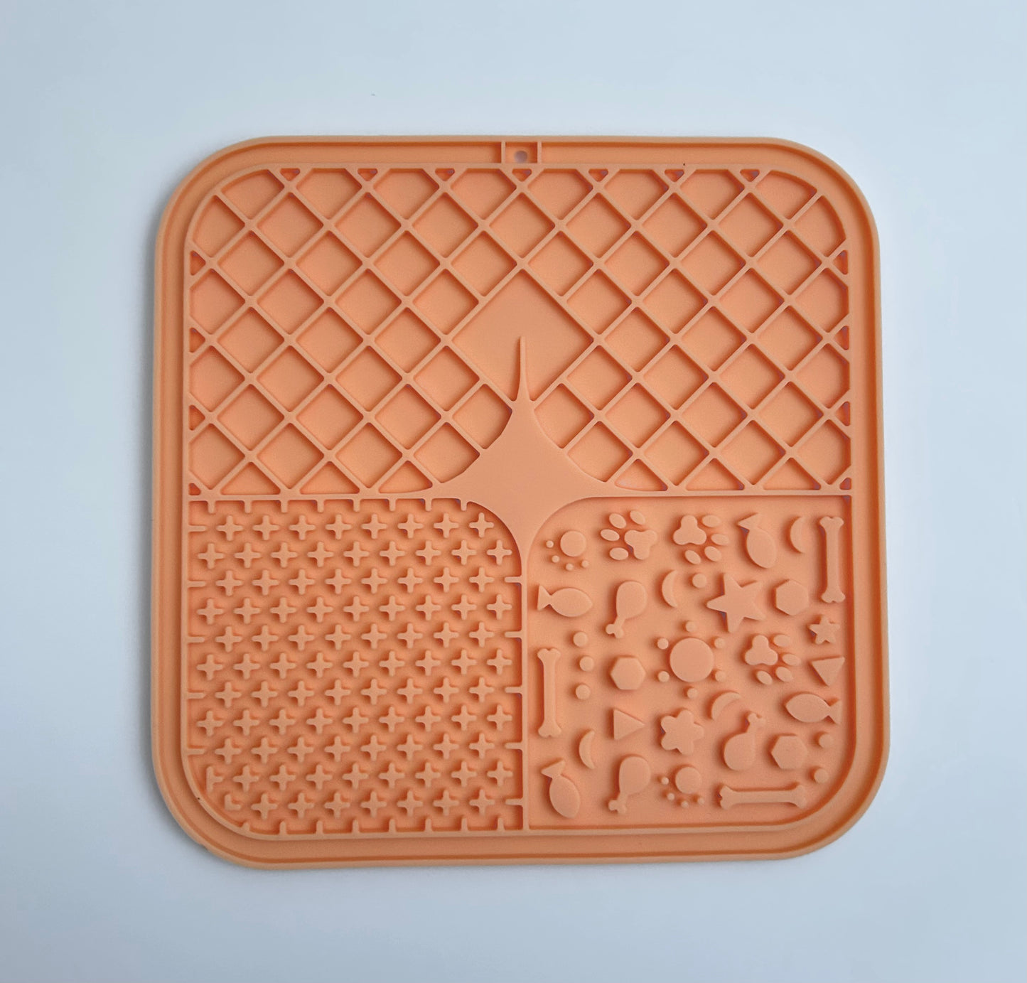 Tiger Paws Orange Lick Mat