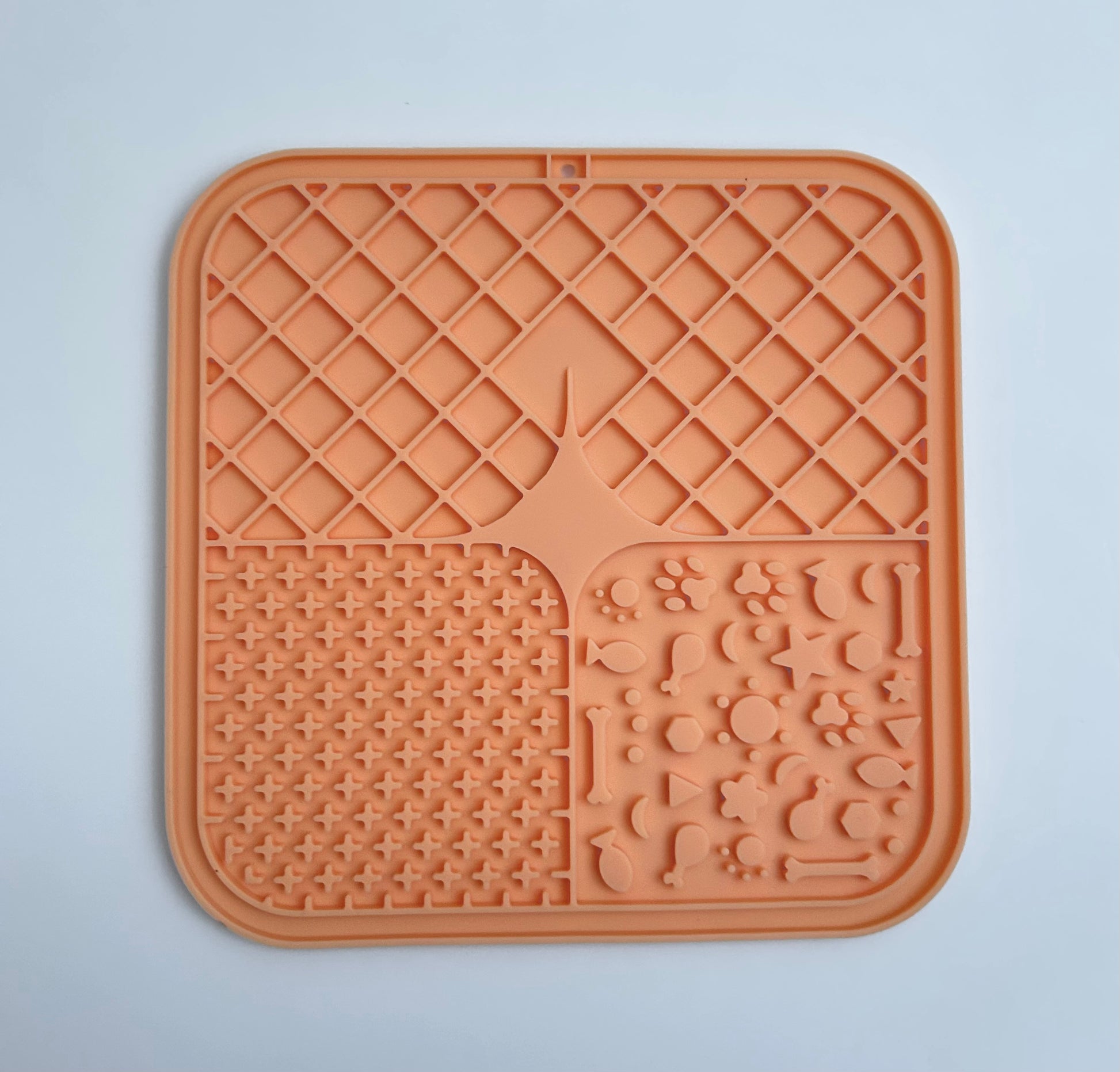 Tiger Paws Orange Lick Mat