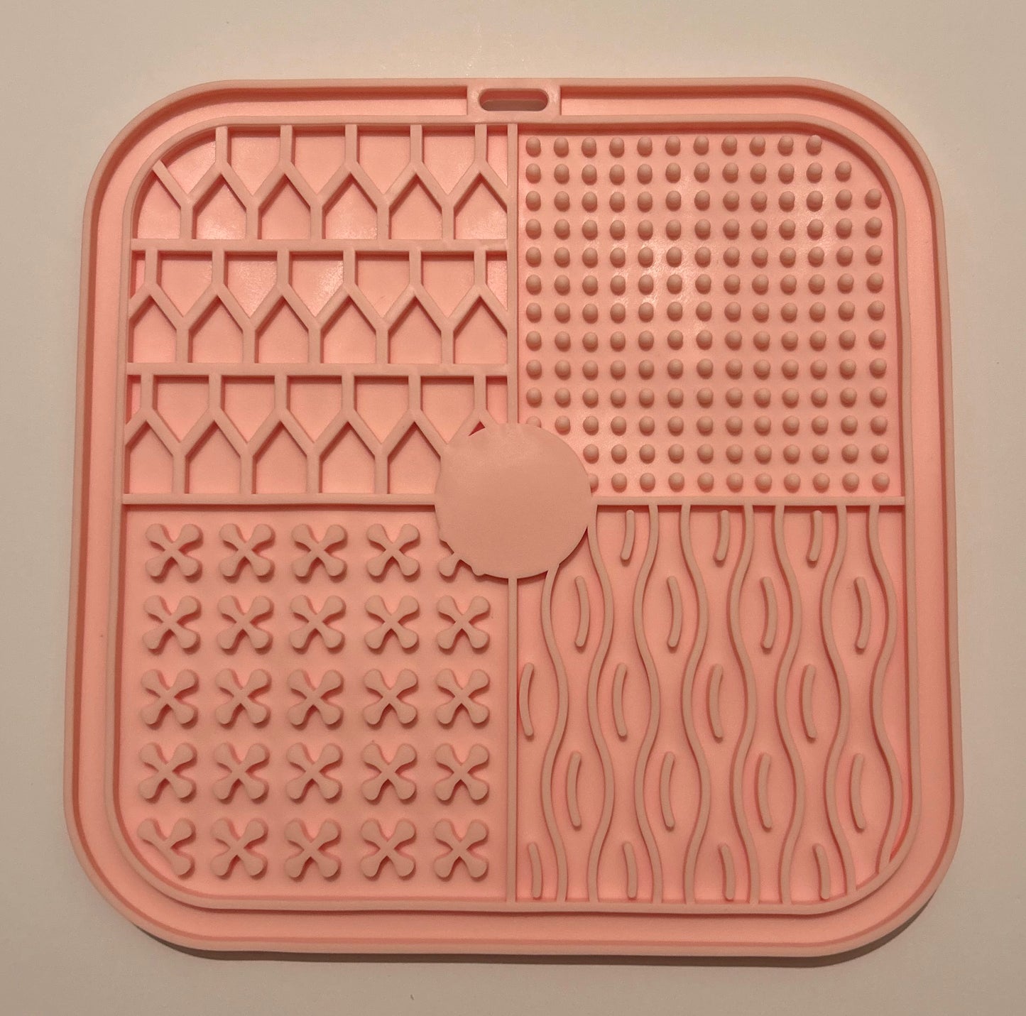 Multi Texture silicone lick mat 